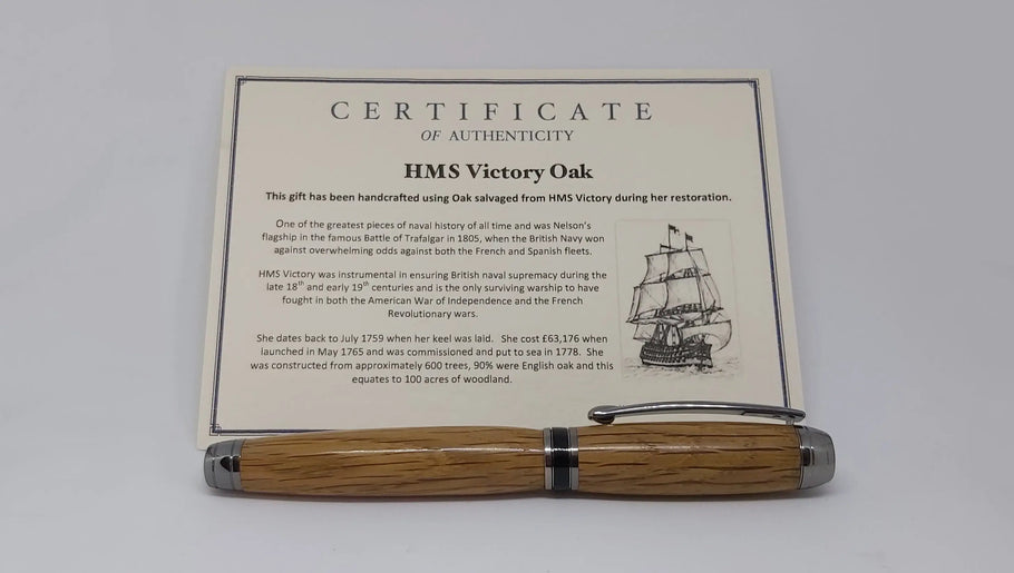 HMS Victory pens due back in stock