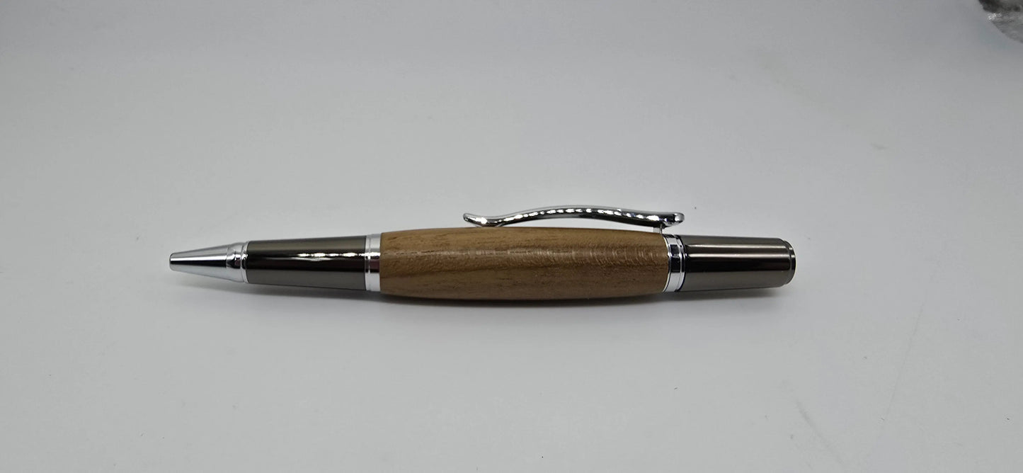 HMS Ark Royal ballpoint pen - Chrome/Gunmetal