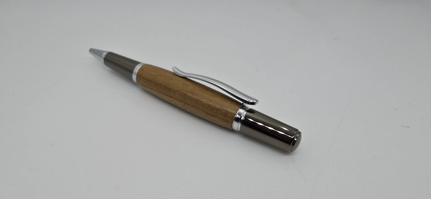 HMS Ark Royal ballpoint pen - Chrome/Gunmetal