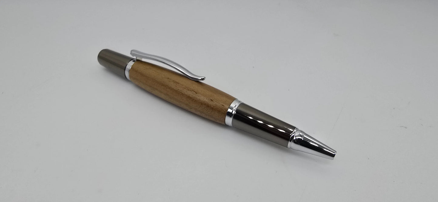 HMS Ark Royal ballpoint pen - Chrome/Gunmetal