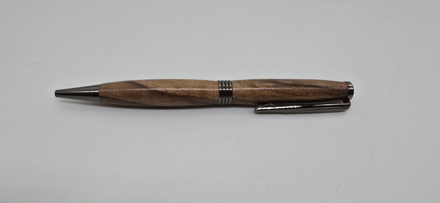 Ballpoint pen in Shotgun stock Walnut