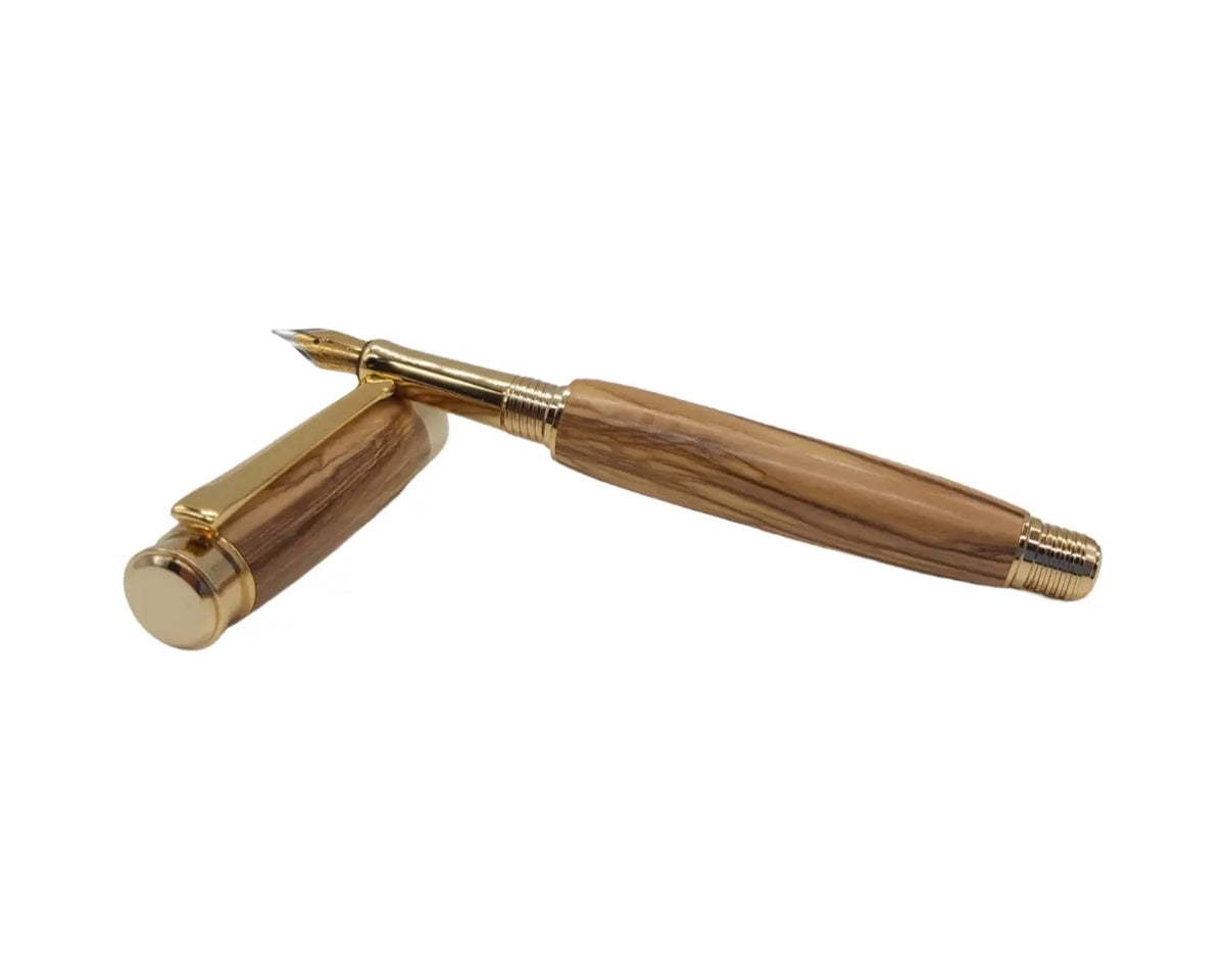 Bethlehem Olive wood Fountain pen Holy land gift DevonPens