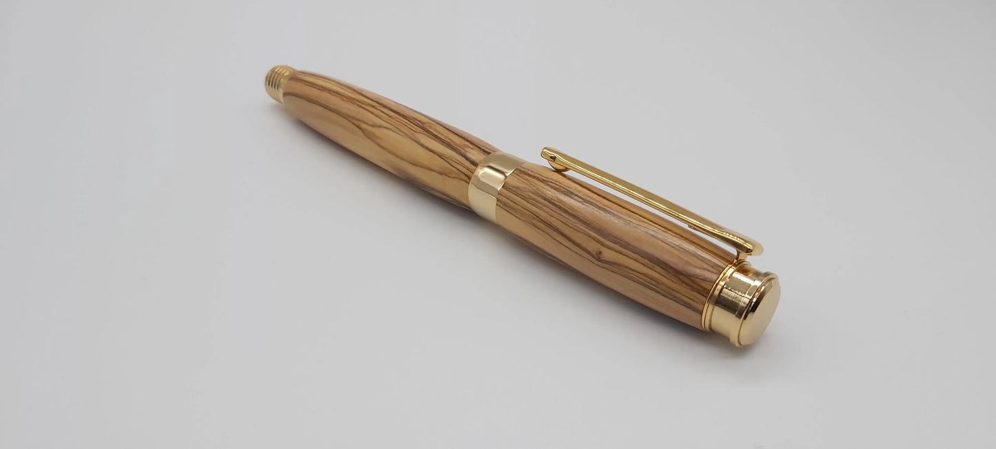 Bethlehem Olive wood Fountain pen DevonPens