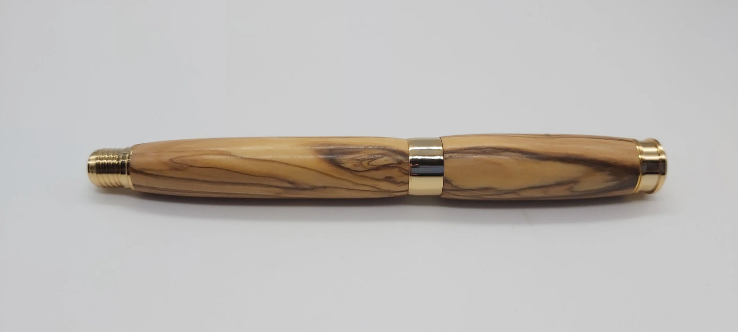 Bethlehem Olive wood Fountain pen DevonPens