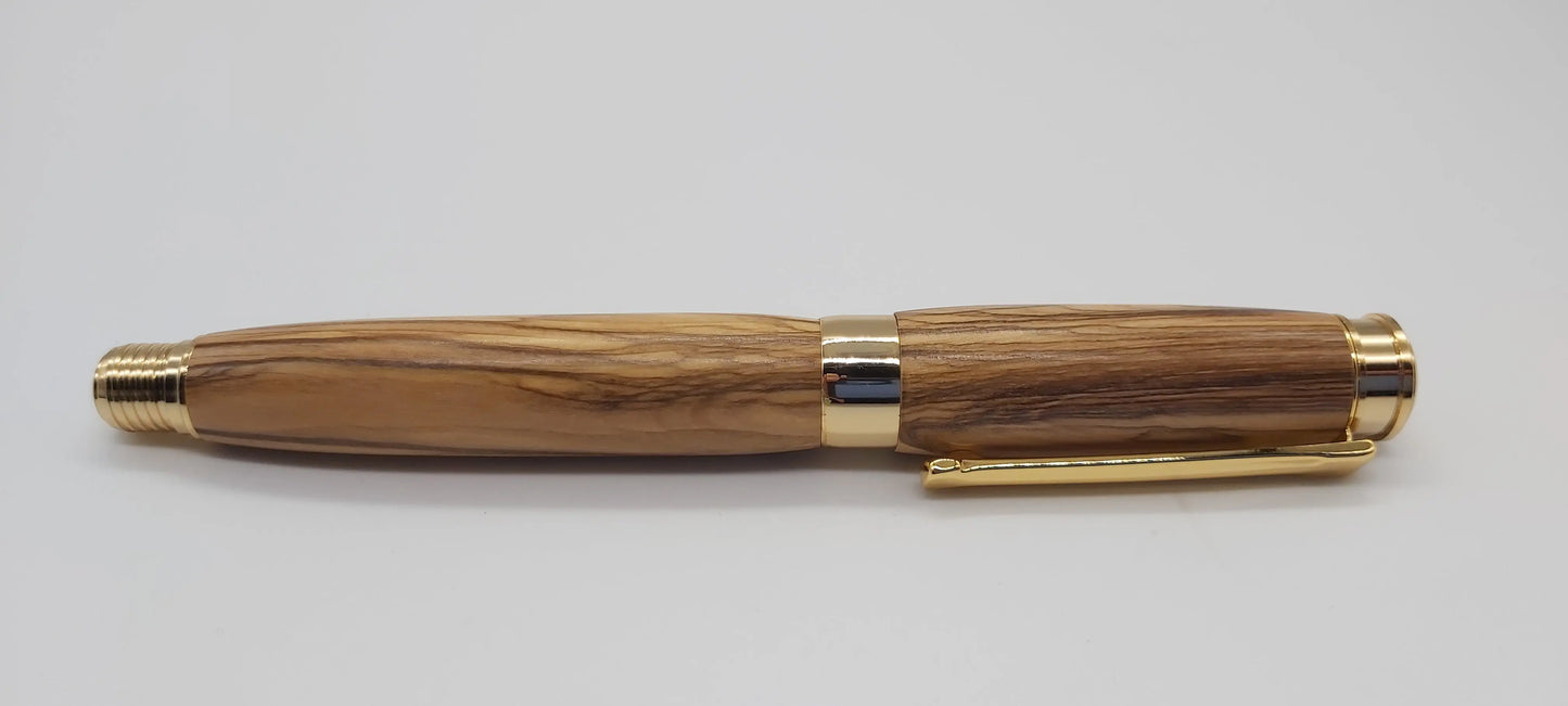 Bethlehem Olive wood Fountain pen DevonPens