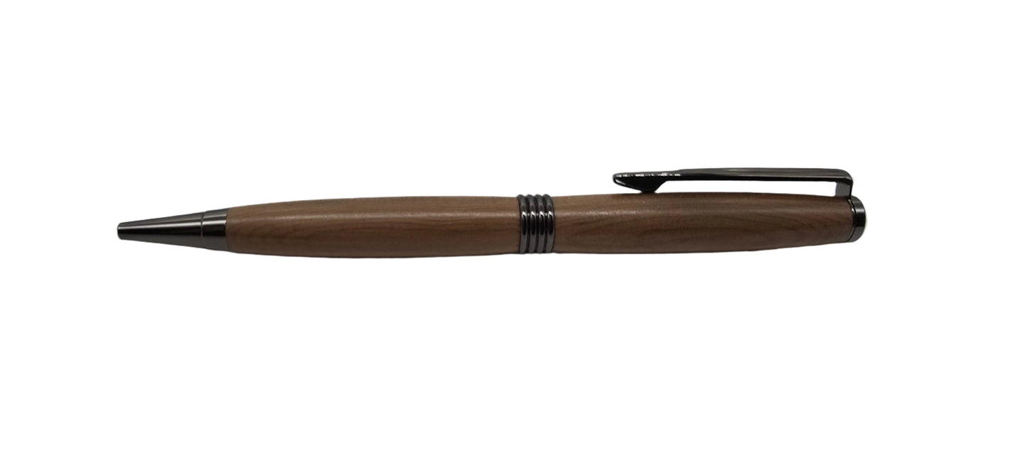 English fenlands Bog Yew twist pen