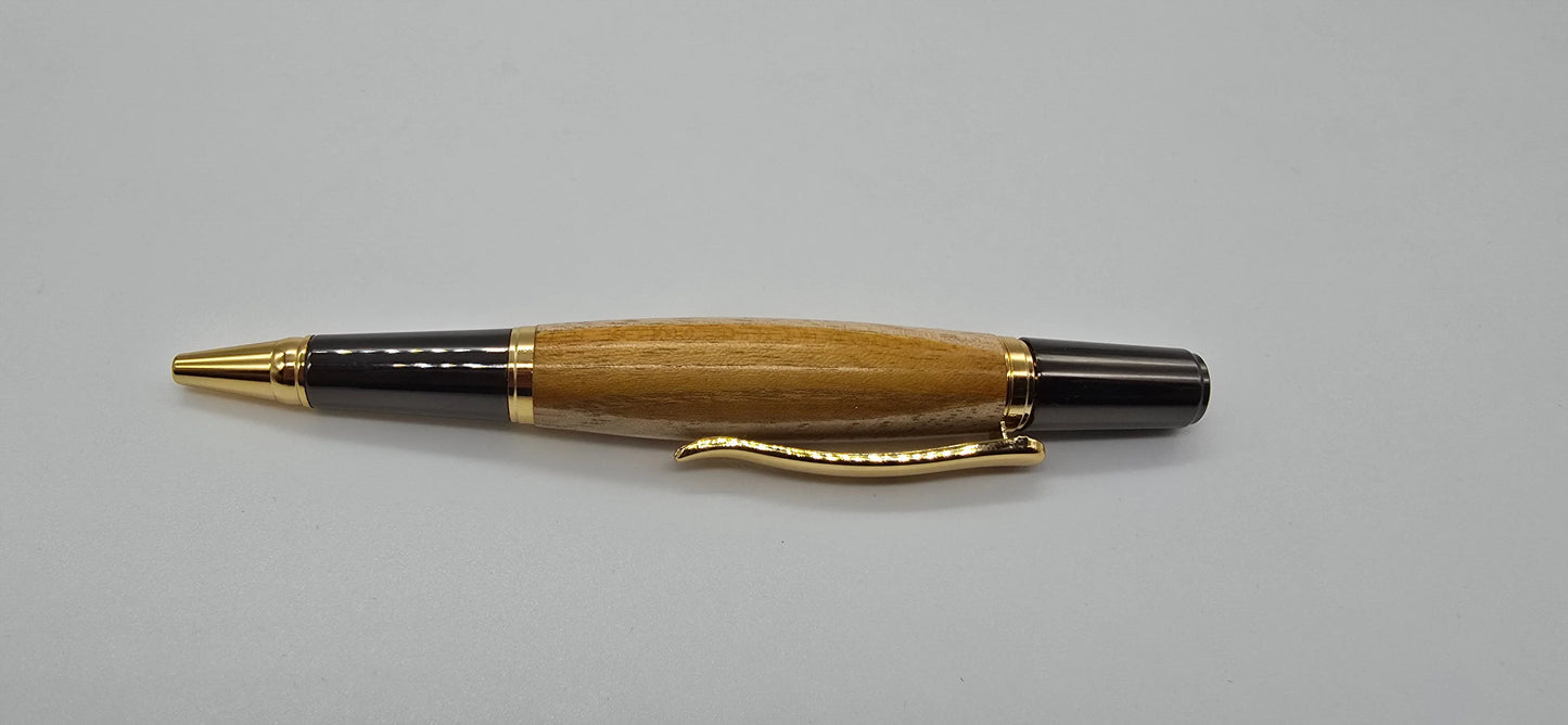 Hockey stick ballpoint pen