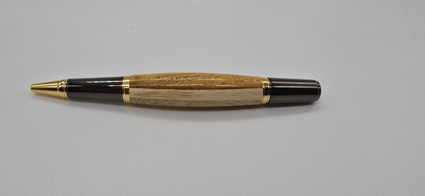 Hockey stick ballpoint pen