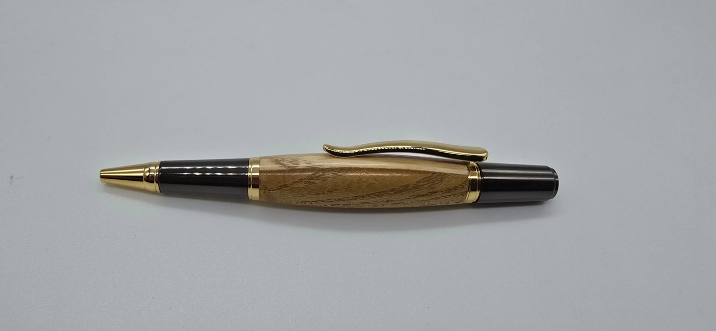 Hockey stick ballpoint pen
