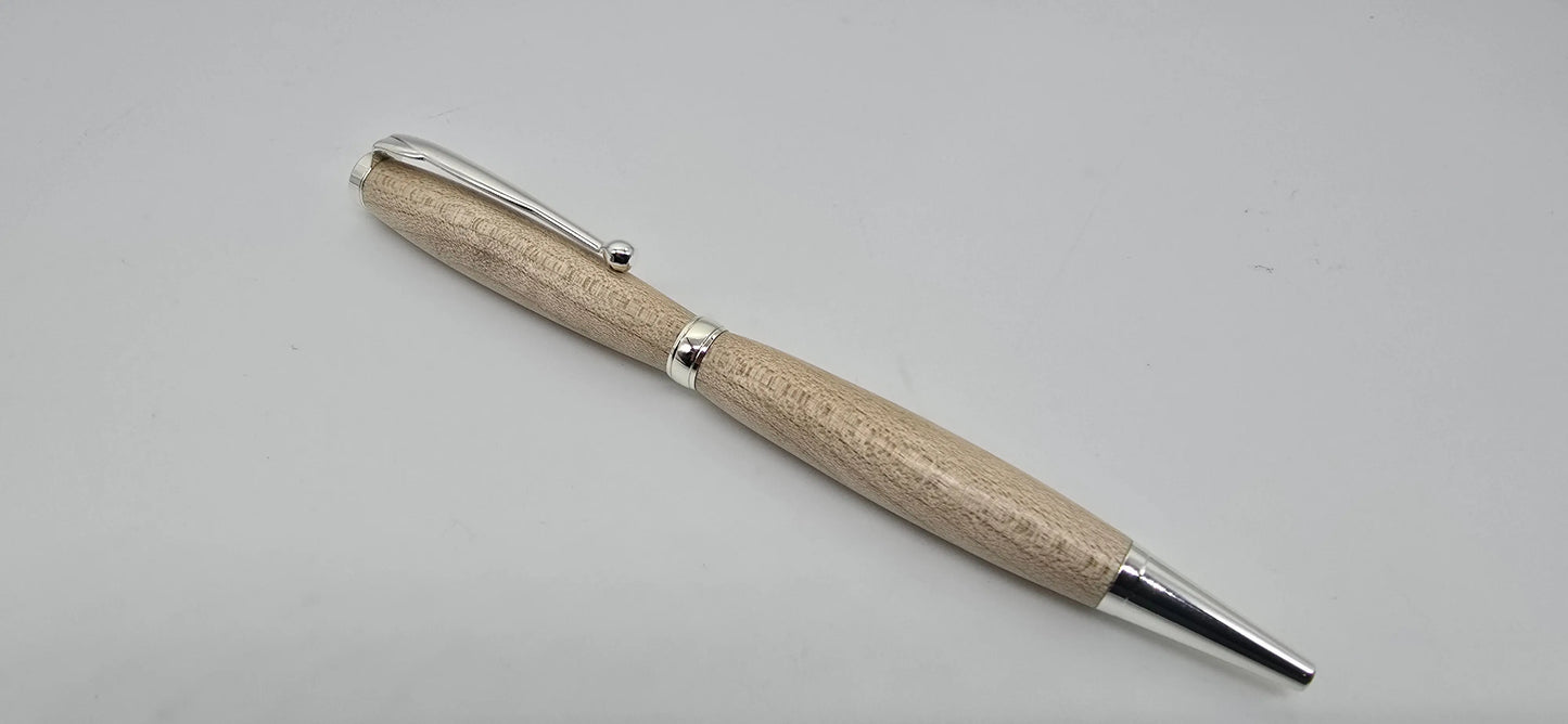 River Yealm driftwood Sycamore ballpoint pen
