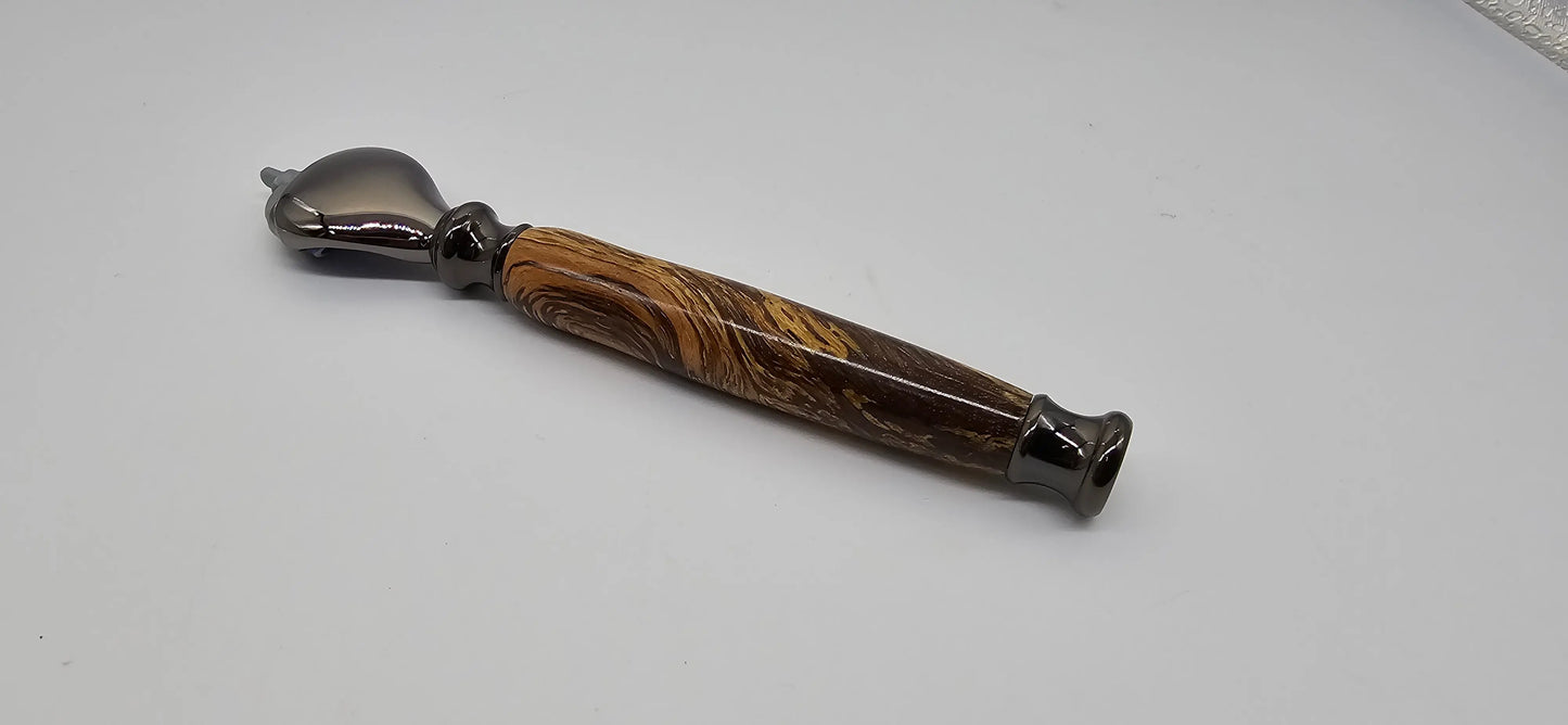 Shaving set in Cork oak from Killerton house exeter.