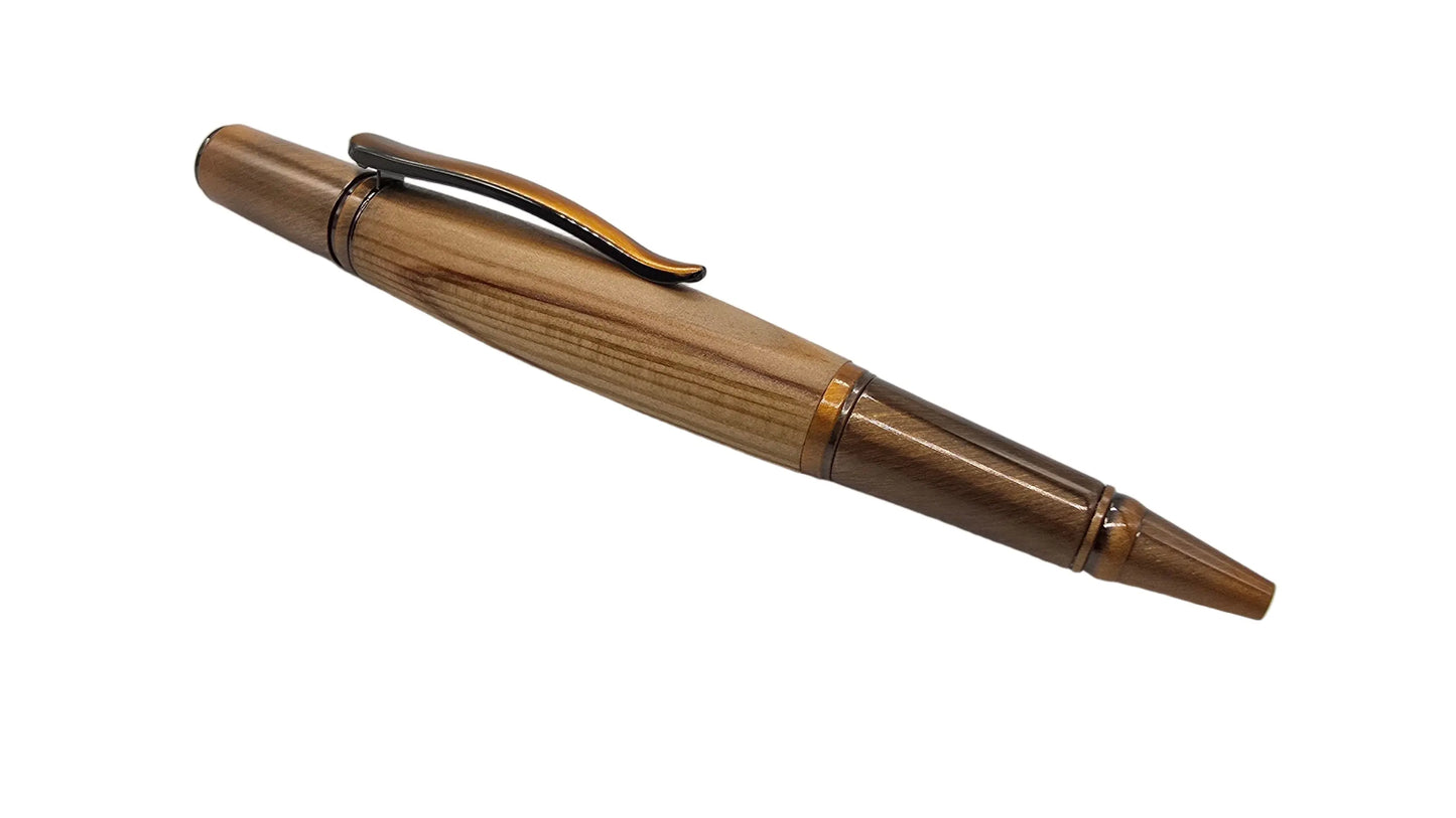 Spitfire pen - made with a WW2 Spitfire propellor with antique copper coloured fittings