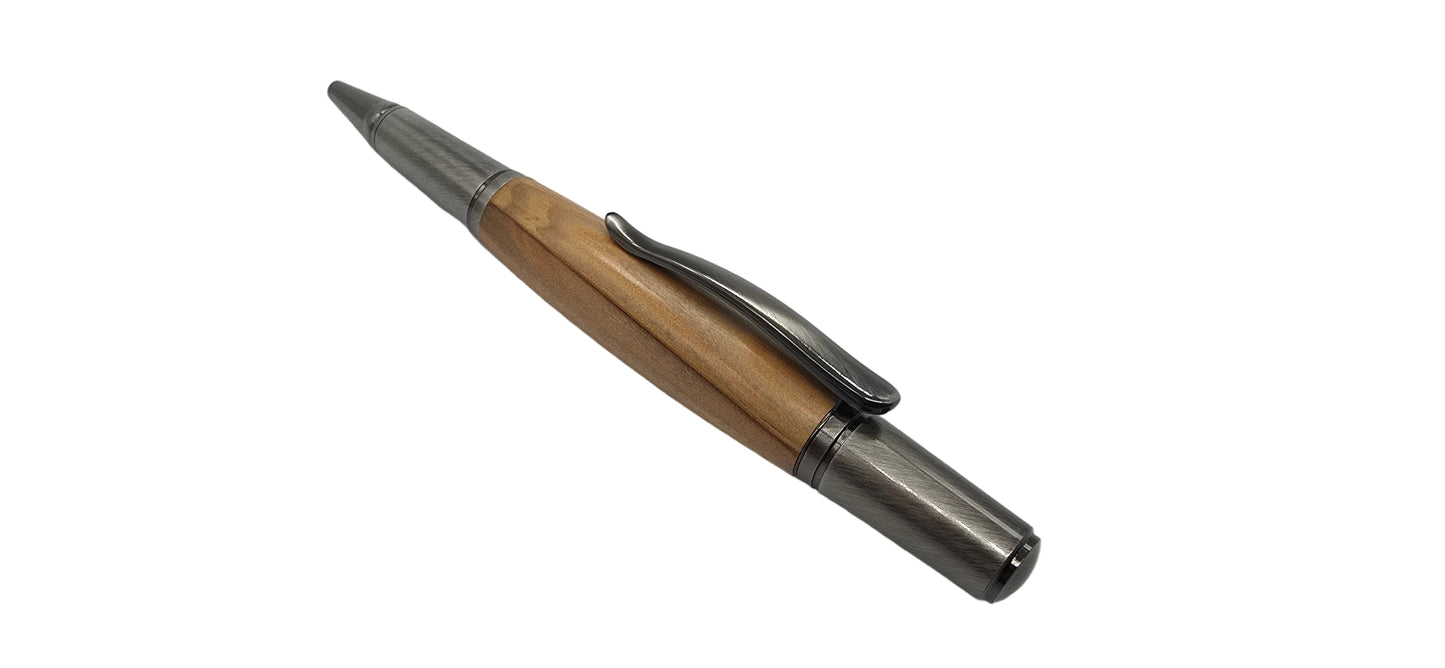 Spitfire propeller pen - ballpoint pen - Brushed Pewter