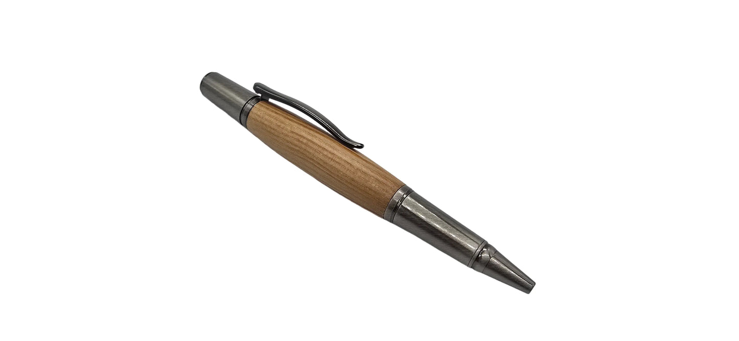 Spitfire propeller pen - ballpoint pen - Brushed Pewter