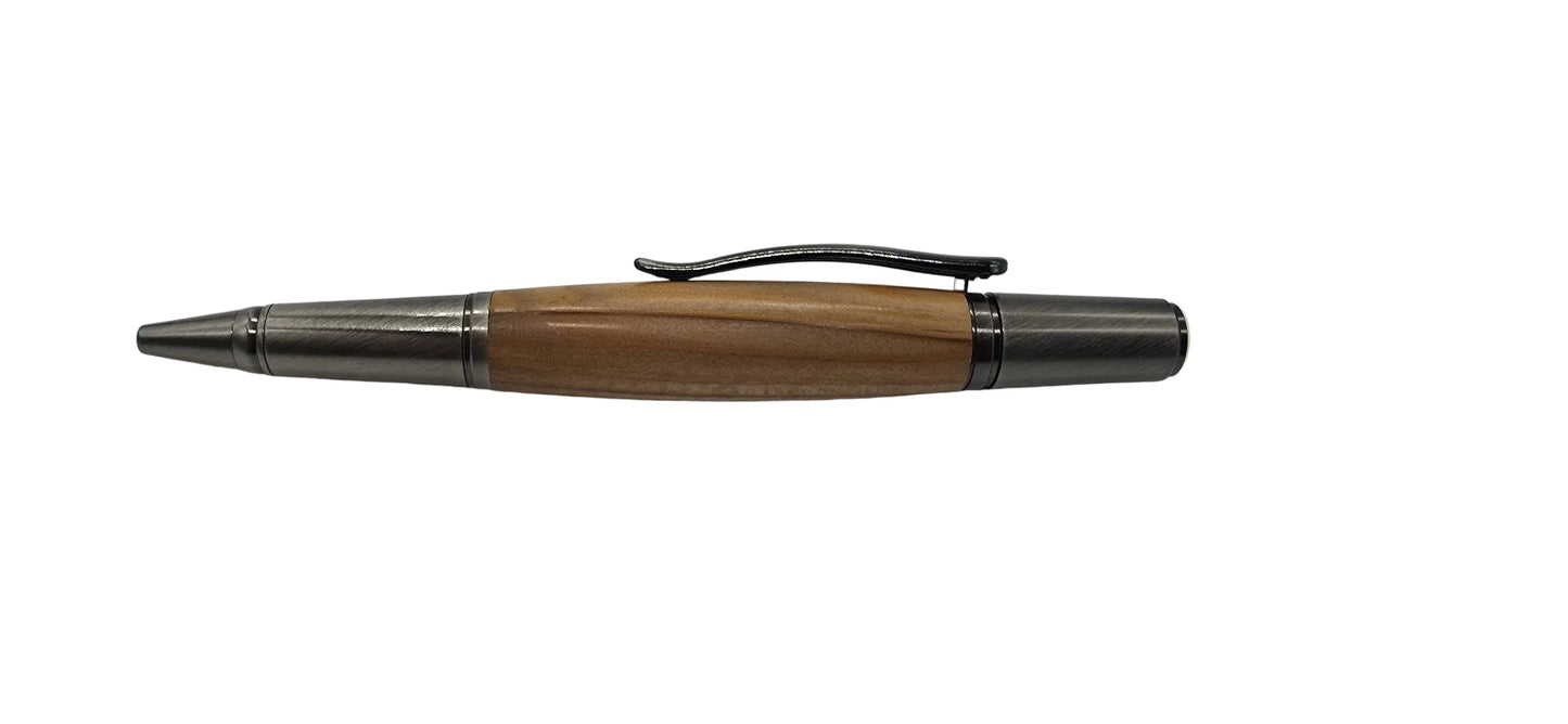 Spitfire propeller pen - ballpoint pen - Brushed Pewter