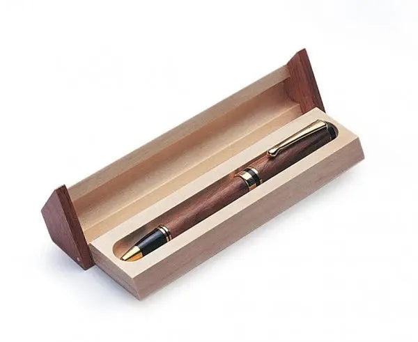 Wooden pen box to replace the standard Card type.