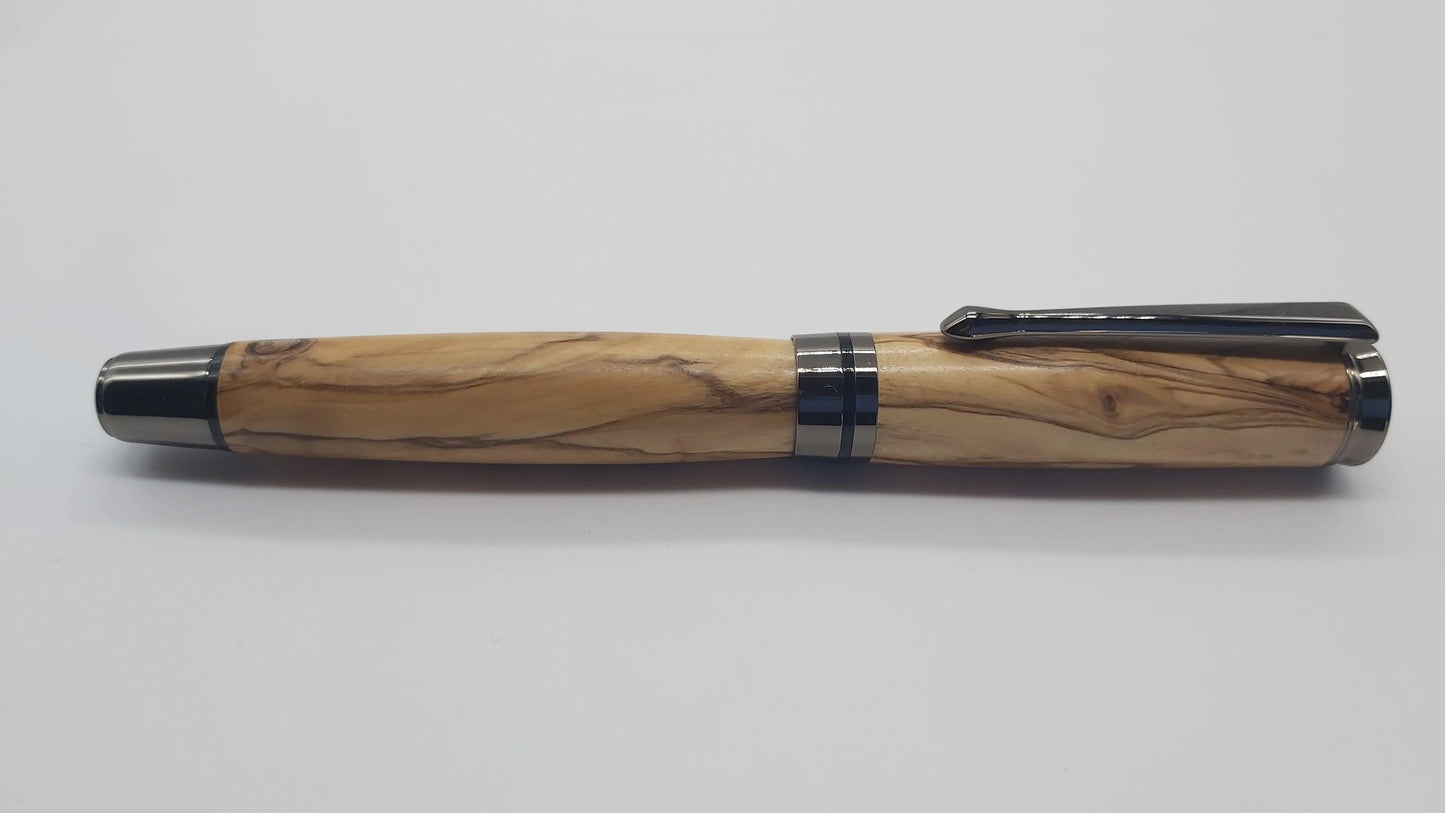 Bethlehem Olive wood Fountain pen DevonPens