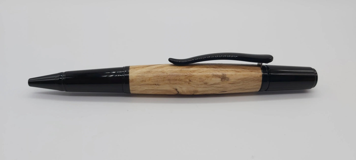 Buckland Abbey Spalted Cherry ballpoint pen DevonPens