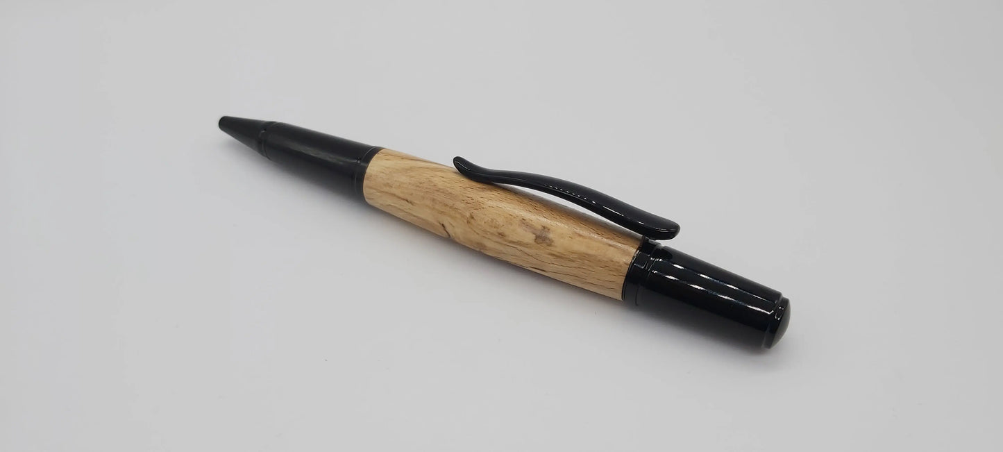 Buckland Abbey Spalted Cherry ballpoint pen DevonPens