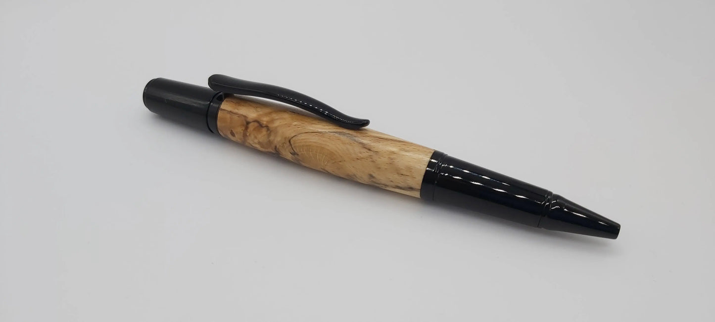 Buckland Abbey Spalted Cherry ballpoint pen DevonPens
