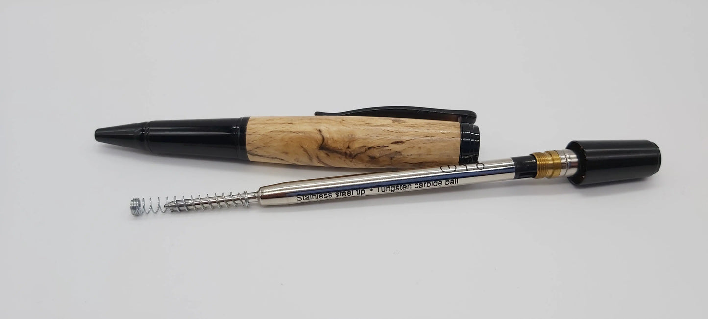 Buckland Abbey Spalted Cherry ballpoint pen DevonPens