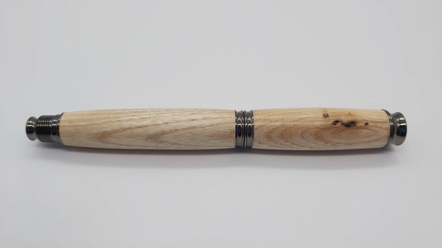 Cotehele House Ash - Rollerball pen. DevonPens