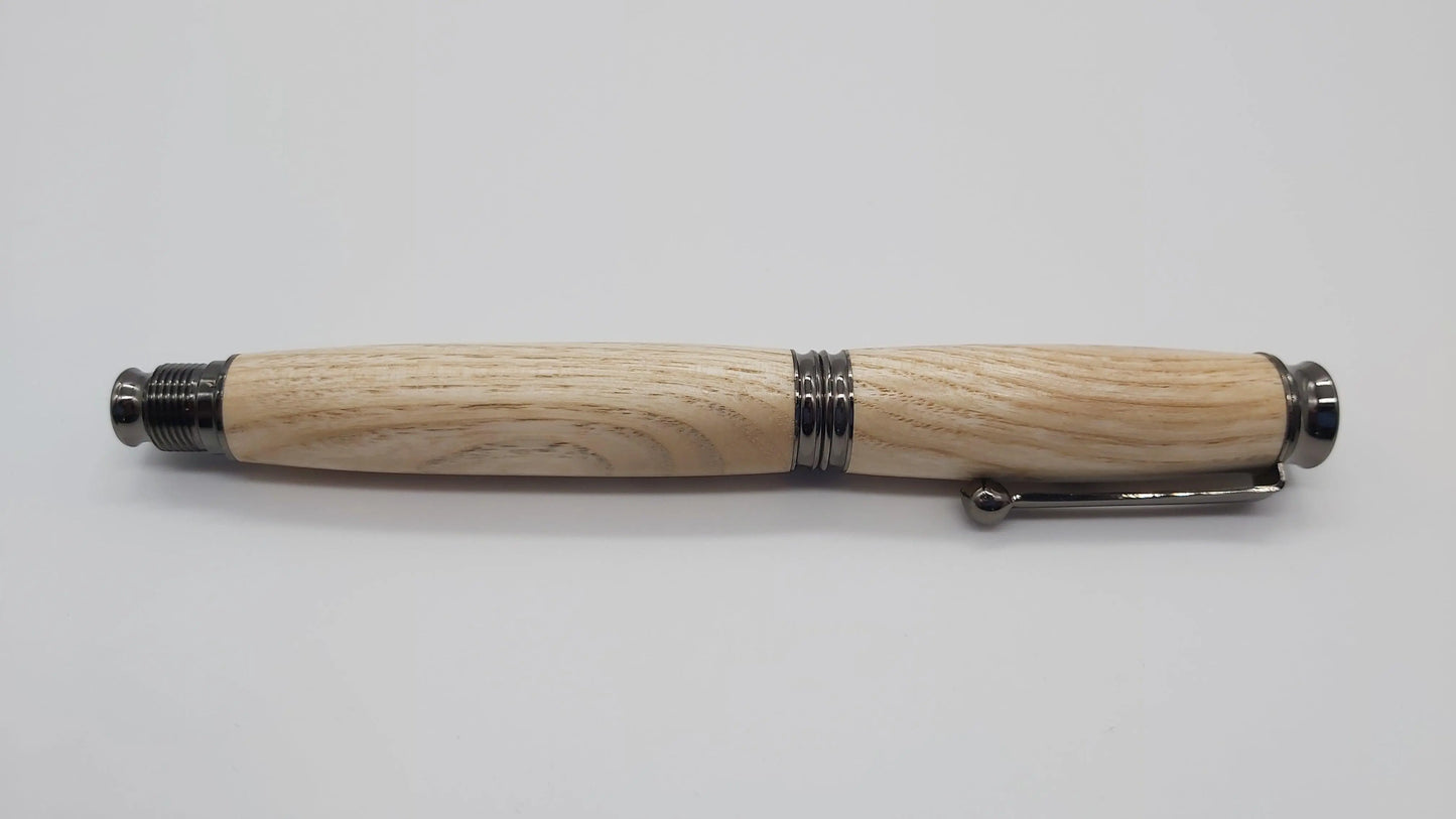 Cotehele House Ash - Rollerball pen. DevonPens