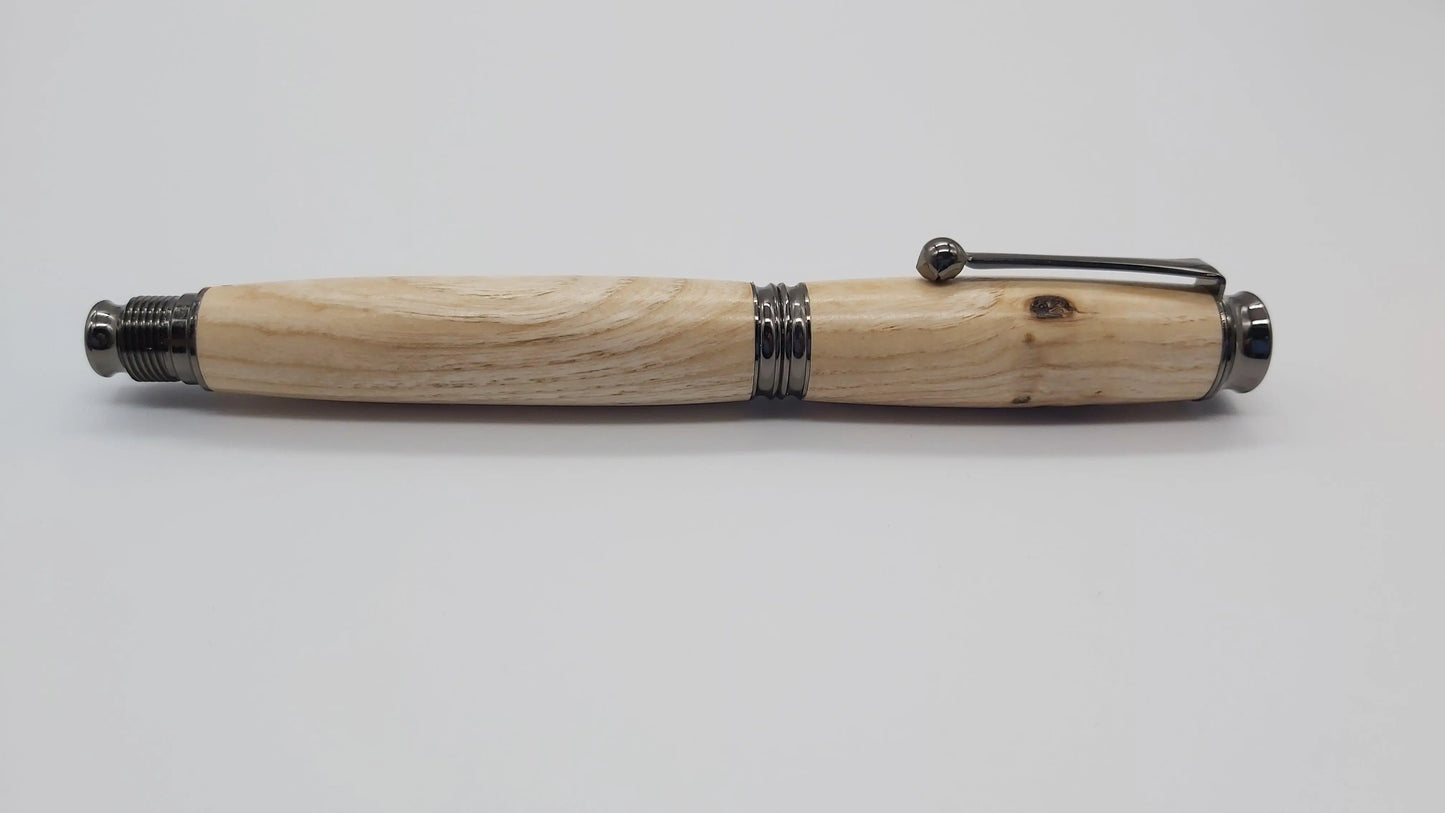 Cotehele House Ash - Rollerball pen. DevonPens