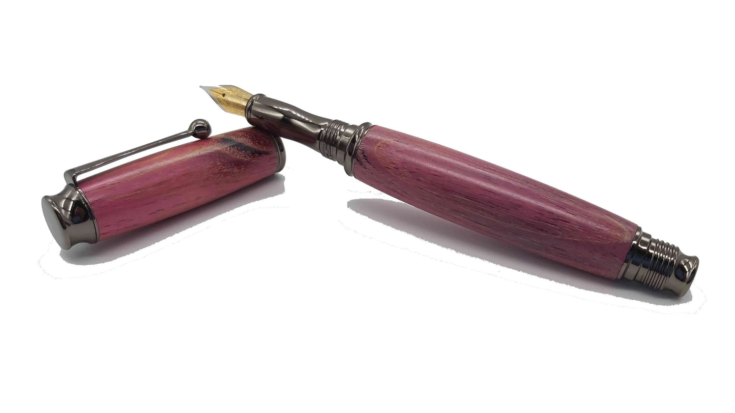 Cotehele House dyed Ash - Fountain pen. DevonPens