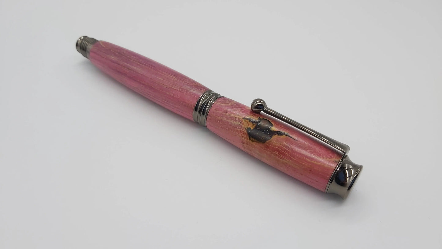 Cotehele House dyed Ash - Fountain pen. DevonPens