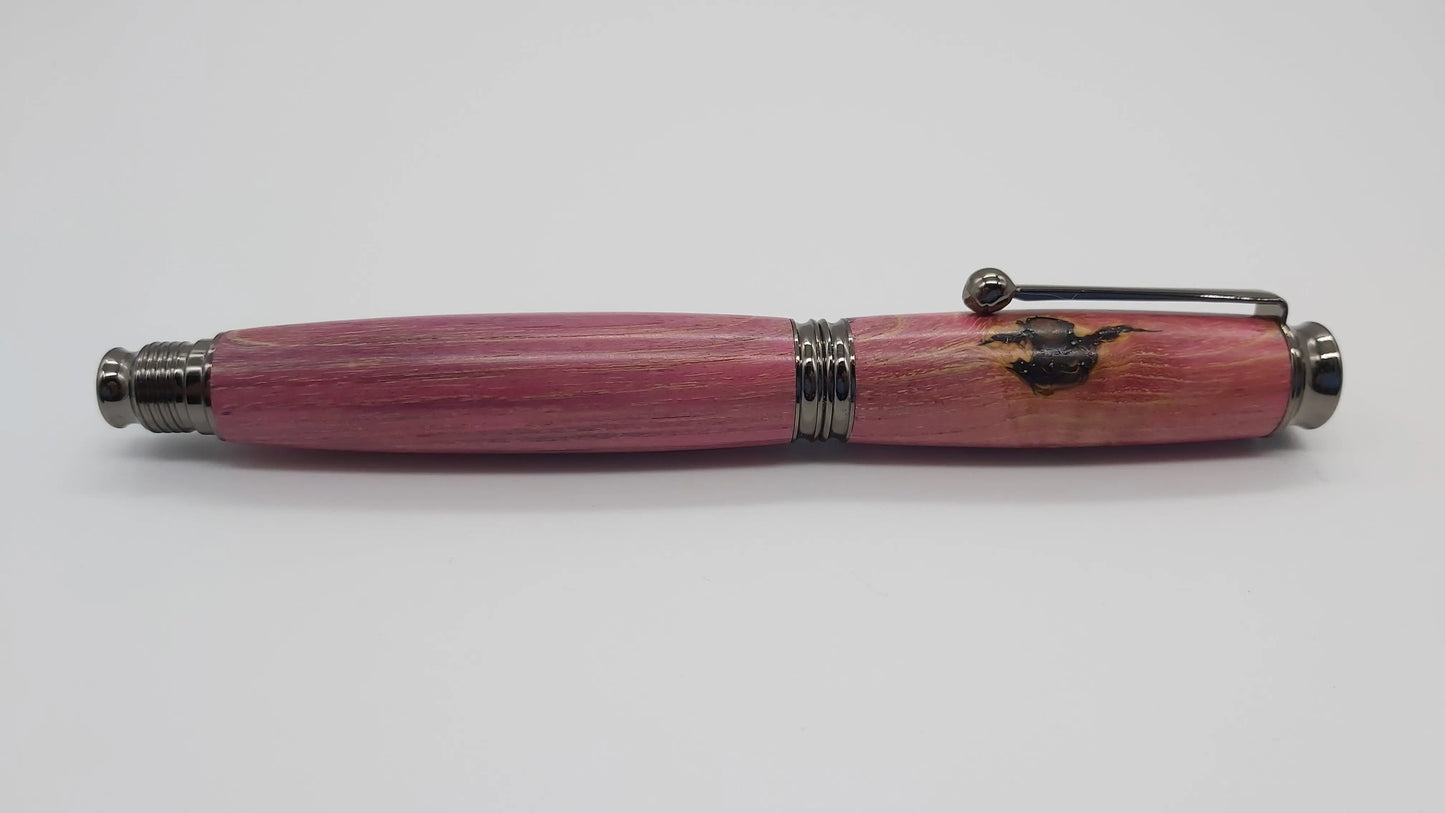 Cotehele House dyed Ash - Fountain pen. DevonPens