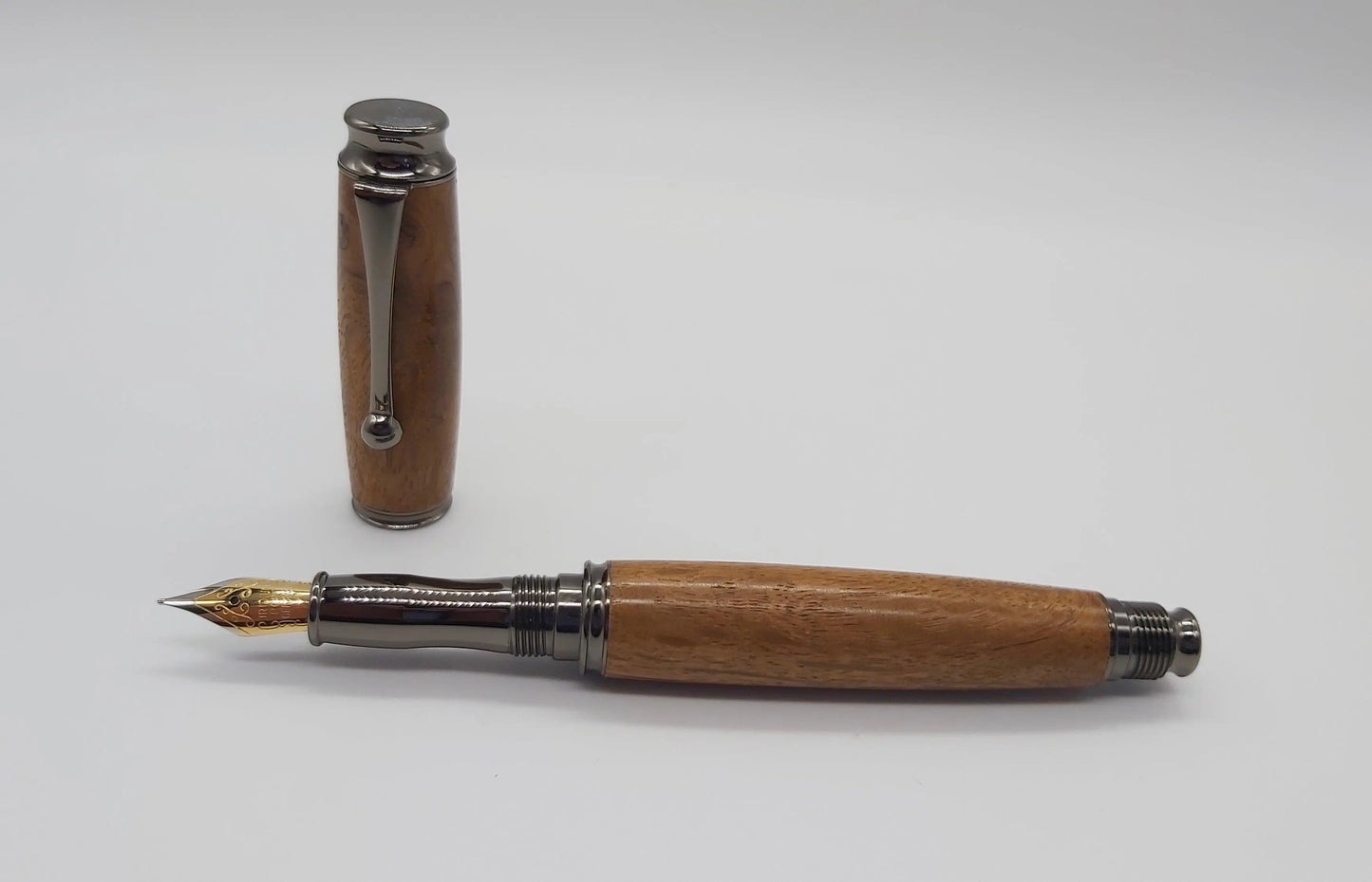 Fountain pen in Chestnut from National trust property - Lanhydrock house, Cornwall DevonPens