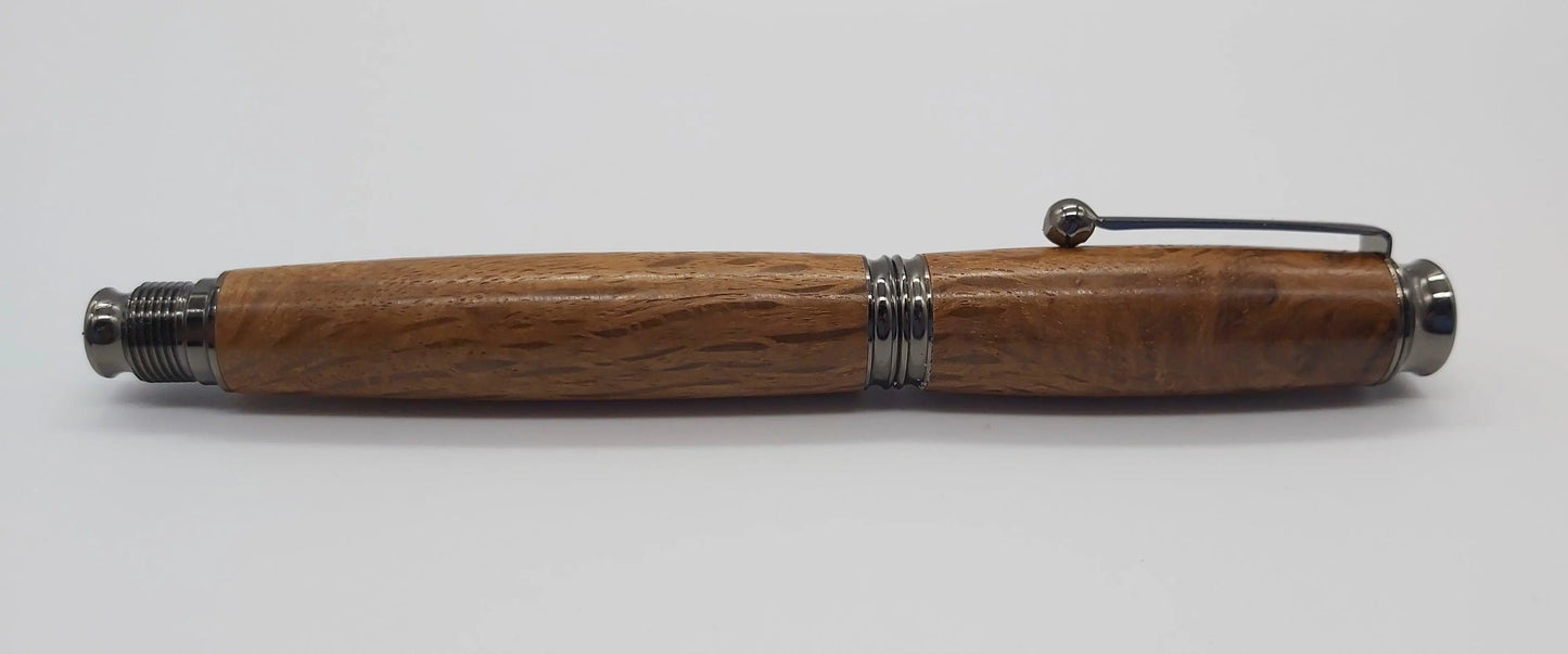 Fountain pen in Chestnut from National trust property - Lanhydrock house, Cornwall DevonPens