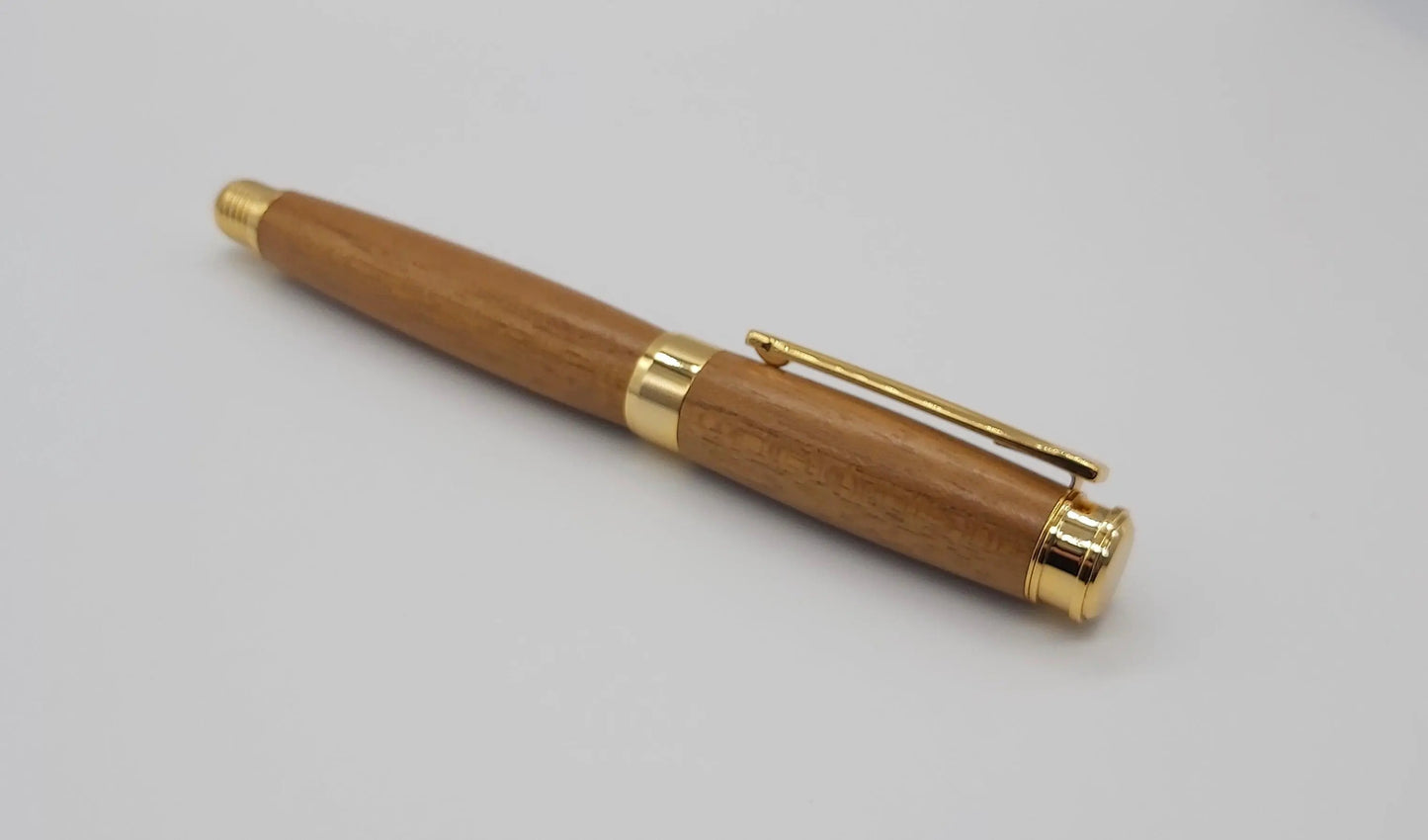 HMS Cornwall Teak rollerball pen DevonPens