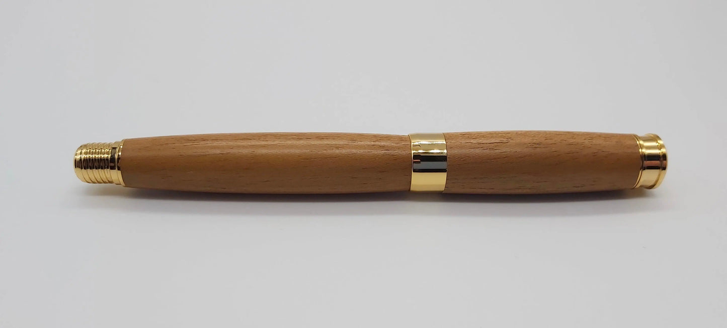 HMS Cornwall Teak rollerball pen DevonPens