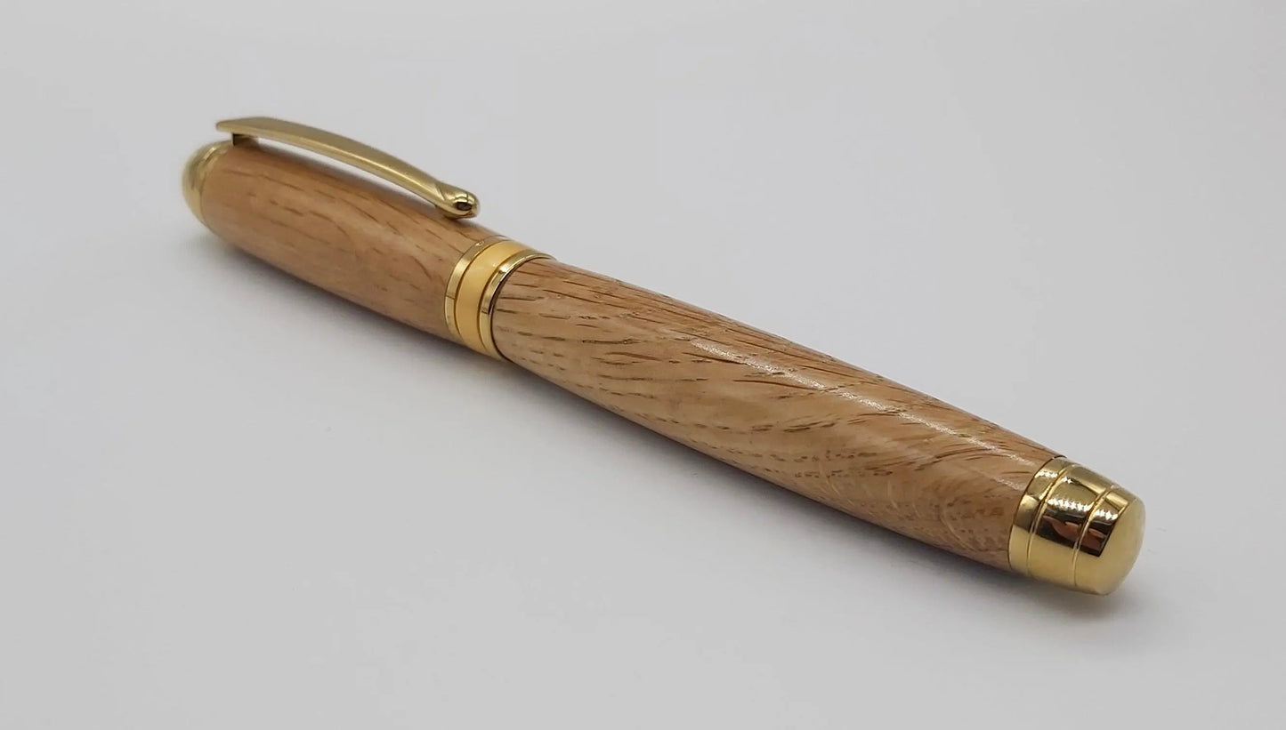 HMS Victory Historic gift - Fountain pen in Oak from HMS Victory DevonPens