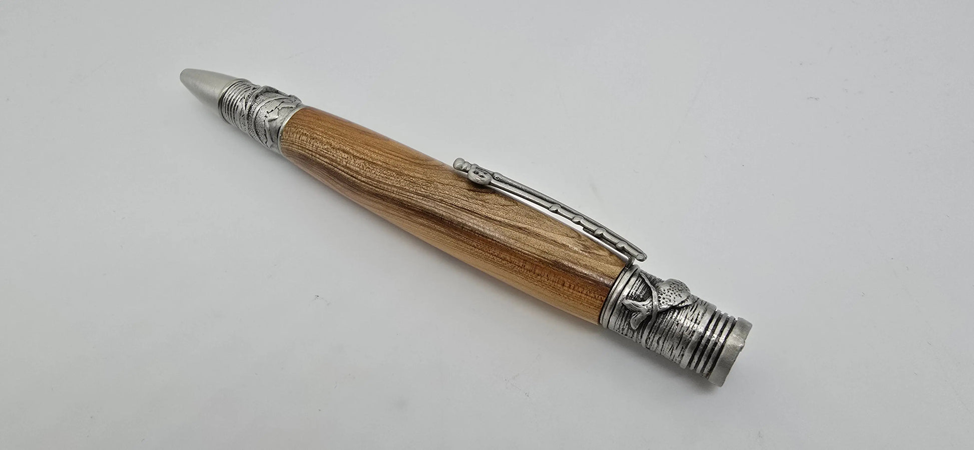 Exeter University Yew - fly fishing ballpoint pen 