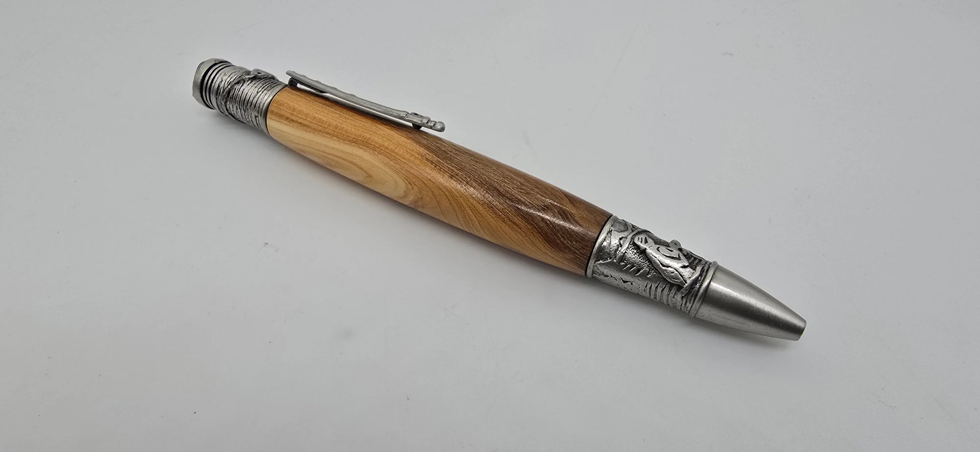 Exeter University Yew - fly fishing ballpoint pen 
