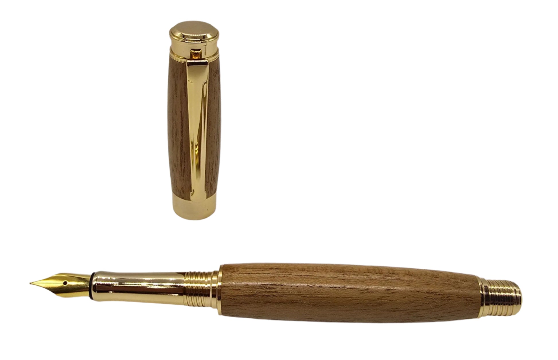 HMS Britannia Teak Fountain pen set - Graduation gift idea 