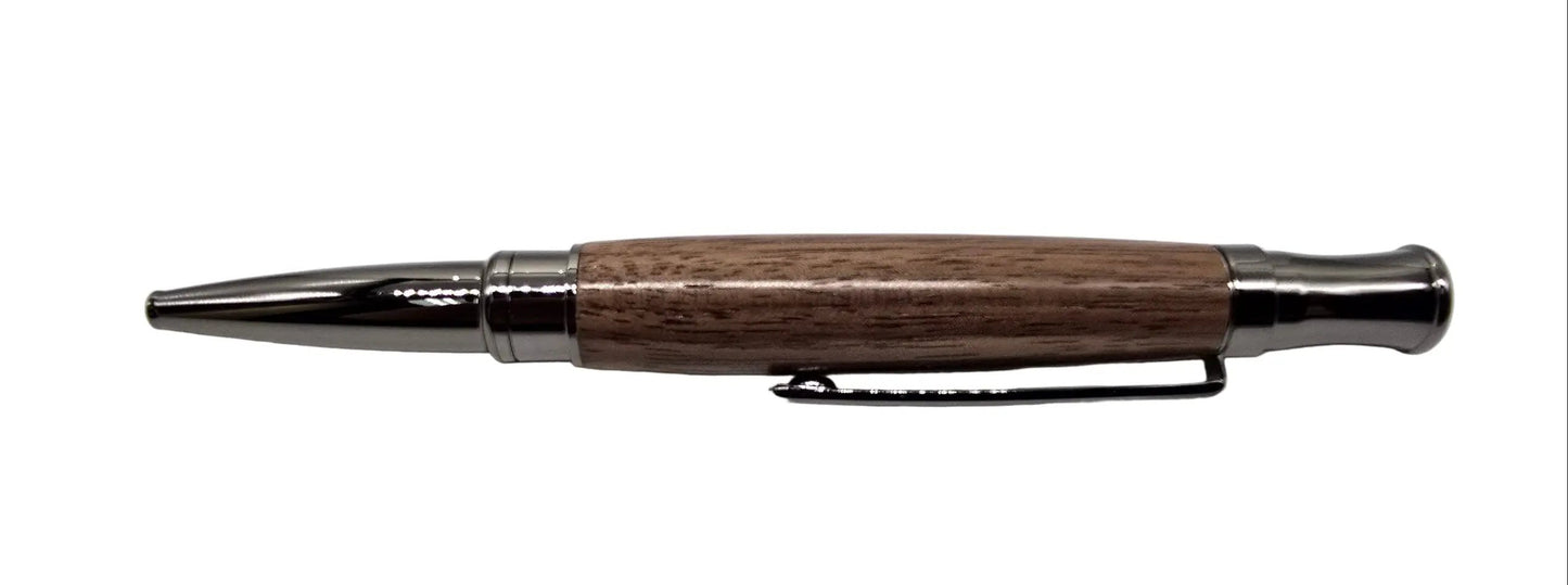 Capel Salem Pwllheli - "Our Welsh Chapel Dream" - Black walnut pen - Gun metal 