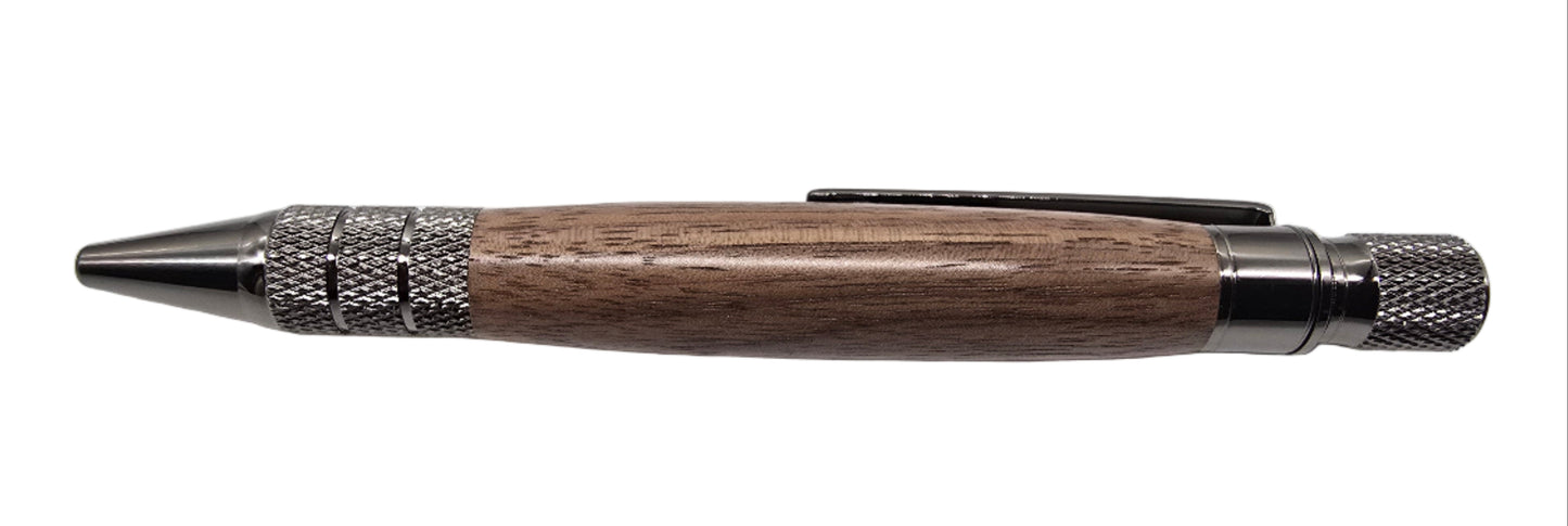 Capel Salem Pwllheli - "Our Welsh Chapel Dream" - Black walnut pen - Gun metal 