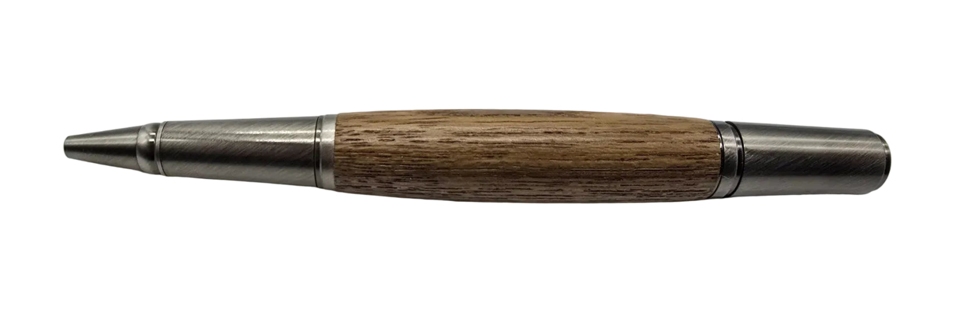 HMS Victory Teak Ballpoint pen - Pewter 