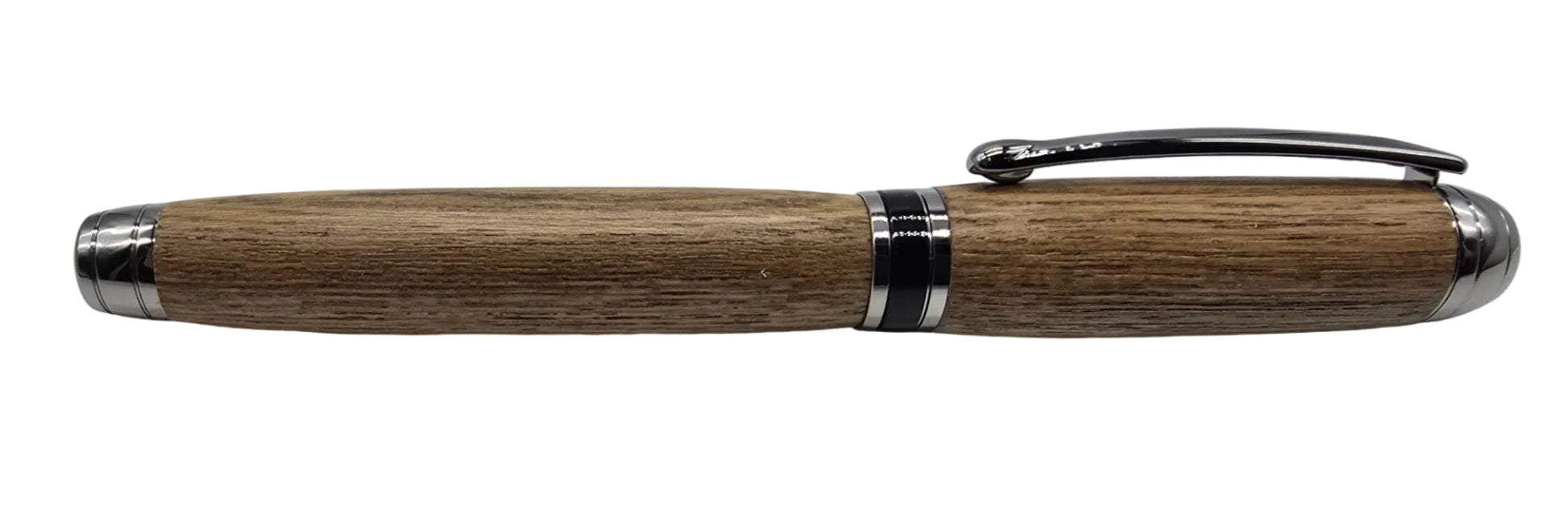 HMS Victory Teak Fountain pen - Black titanium 