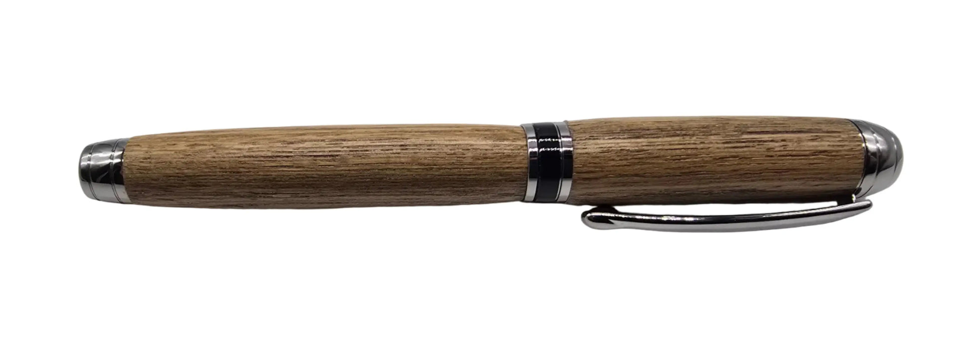 HMS Victory Teak Fountain pen - Black titanium 