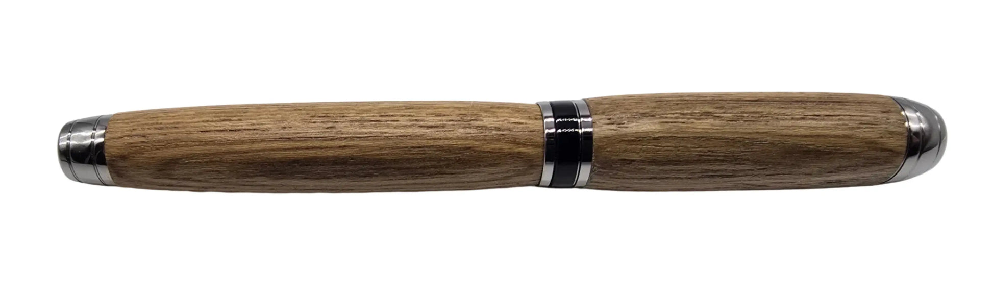 HMS Victory Teak Fountain pen - Black titanium 