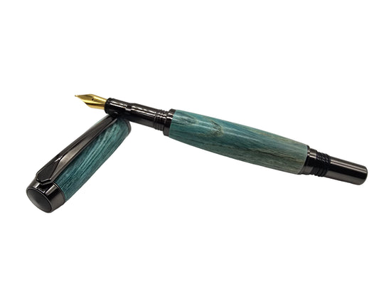 Cotehele House dyed Ash -  Fountain pen. - DevonPens