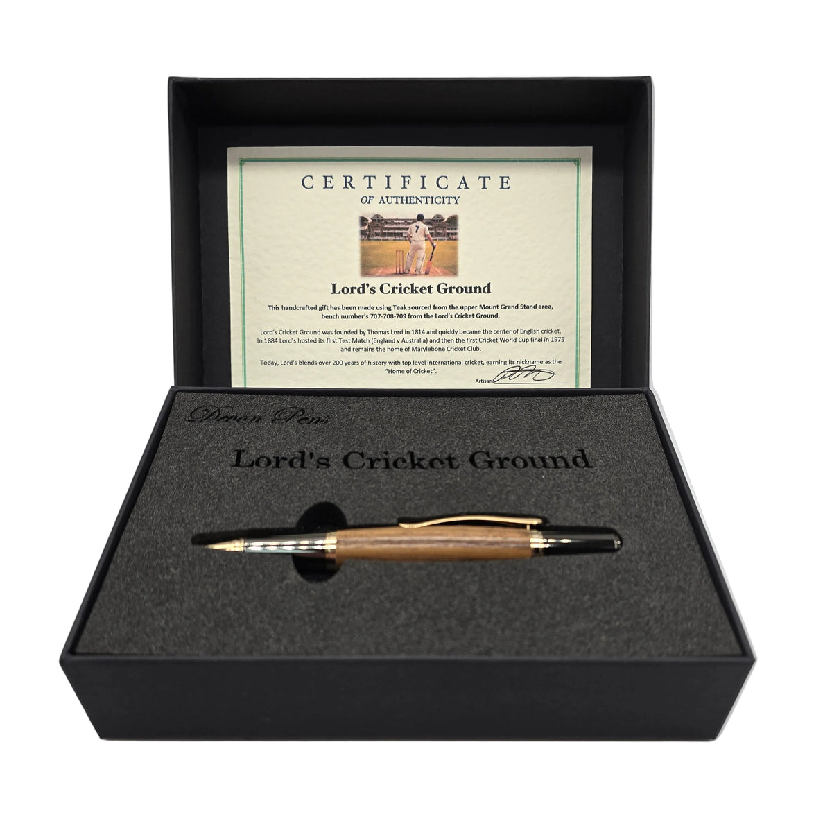 Lords cricket ground ballpoint pen - DevonPens