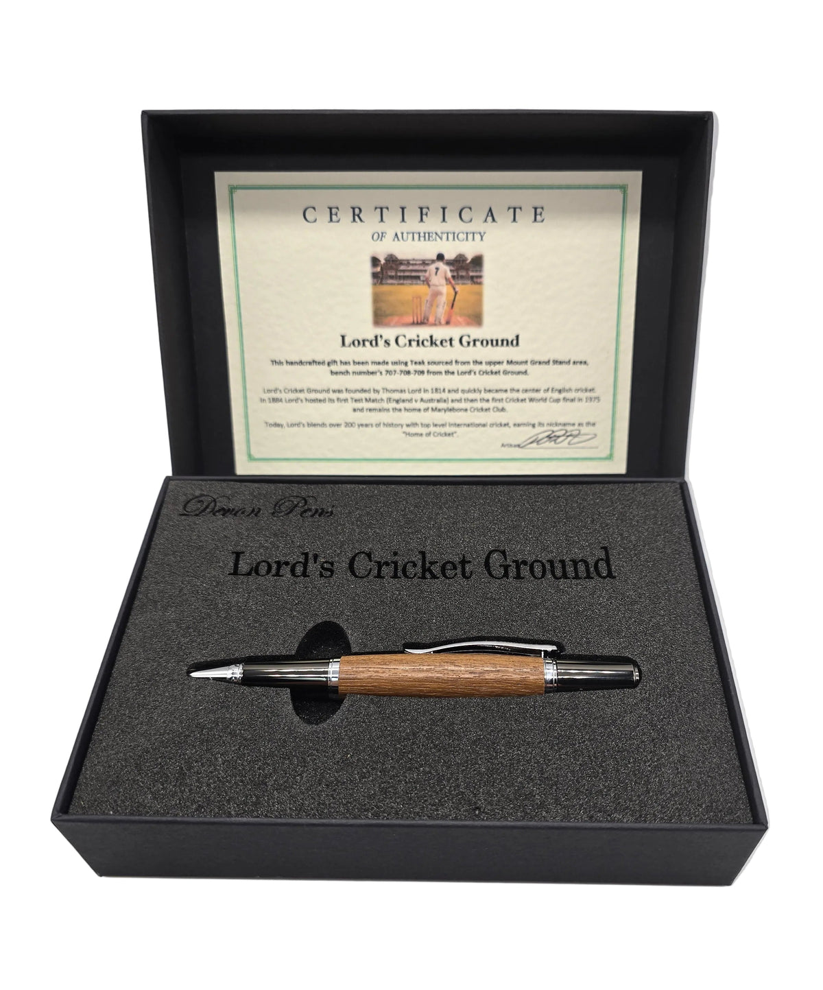 Lords cricket ground ballpoint pen - DevonPens