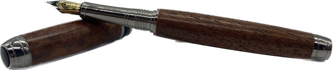 Amboyna Burr Fountain Pen DevonPens