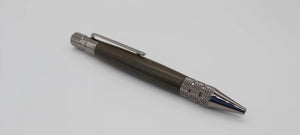 Ballpoint pen handmade in Lignum Vitae DevonPens